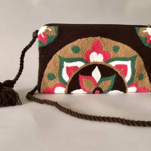 Schultertasche Karibik | Braun